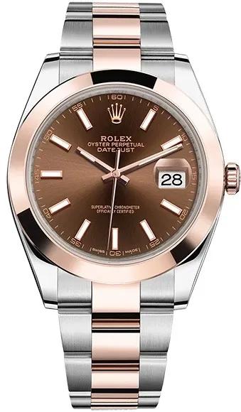 Datejust 41mm Steel and Everose Gold-Rolex