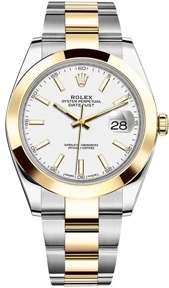 Datejust 41 mm, steel and yellow gold-Rolex