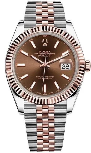 Datejust 41mm Steel and Everose Gold-Rolex