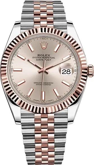 Datejust 41mm Steel and Everose Gold-Rolex