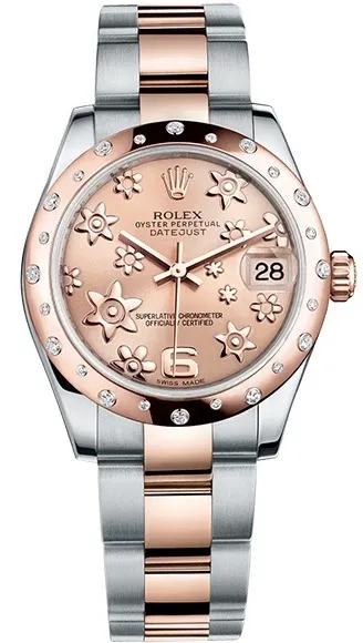 Datejust 31mm Steel and Everose Gold-Rolex