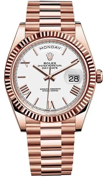 Day-Date 40 mm, Everose gold-Rolex