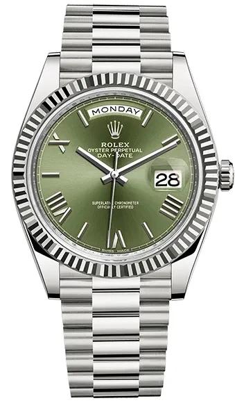 Day-Date 40MM WHITE GOLD-Rolex