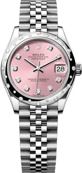 Oyster Datejust 31mm Steel and White Gold-Rolex