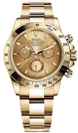 Rolex Daytona Cosmograph 40mm Yellow Gold