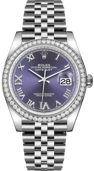 Datejust Datejust 36mm Steel and White Gold-Rolex