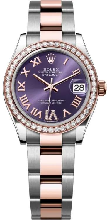 Datejust 31mm Steel and Everose Gold-Rolex