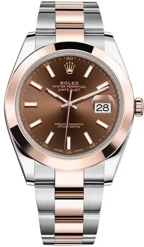 Rolex Datejust 41mm Steel and Everose Gold