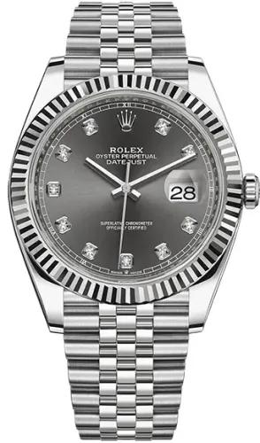 Rolex Datejust 41mm Steel and White Gold