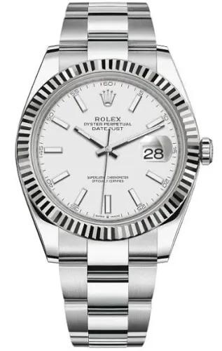 Rolex Datejust 41mm Steel and White Gold