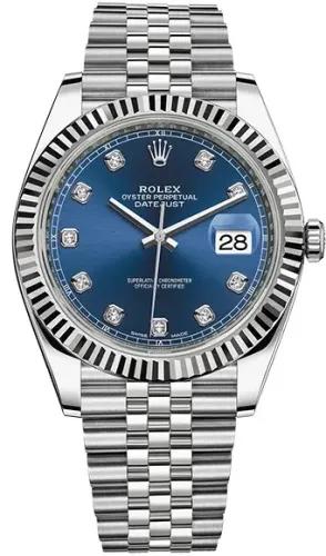 Rolex Datejust 41 mm, steel and white gold
