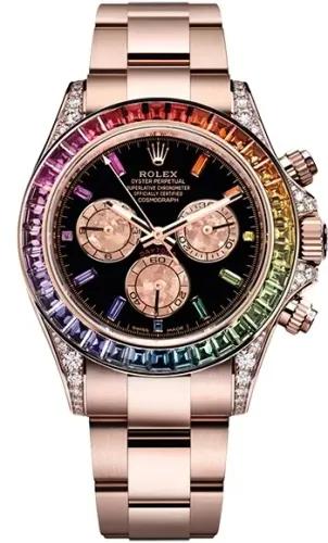 Rolex Daytona Cosmograph 40mm Everose Gold 'Rainbow'