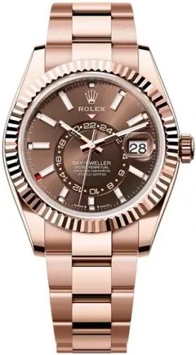 Rolex Sky-Dweller 42 mm, Everose gold