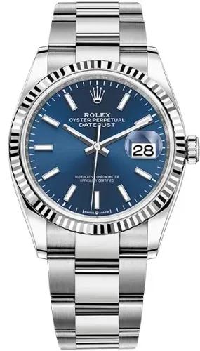 Rolex Datejust 36 mm, Oystersteel and white gold