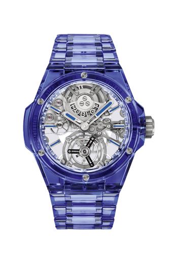 Hublot Integrated Tourbillon Full Blue Sapphire 43 мм