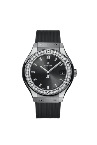 Hublot Classic Fusion Racing Grey Titanium Diamonds 33 мм