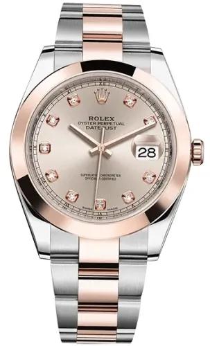 Rolex Datejust  41mm Steel and Everose Gold