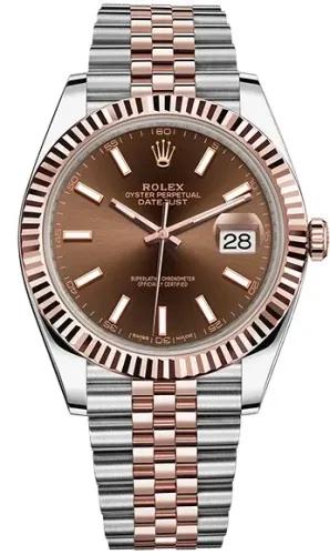 Rolex Datejust 41mm Steel and Everose Gold